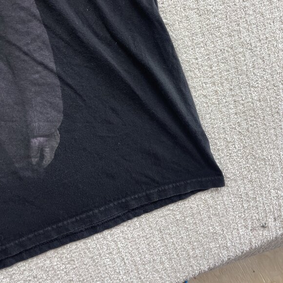 Y2K The Dark Knight Joker Heath Ledger Why So Serious Batman Black Shirt Men XL - Picture 5 of 15